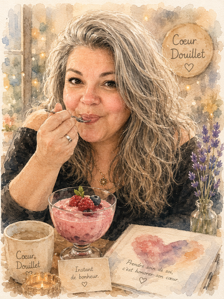 Marie-Jo, gourmande et fière de l'être